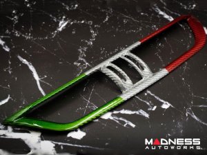 Alfa Romeo Giulia Interior Air Vent Trim - Carbon Fiber - LHD - Italian Theme - Pre '20 Models